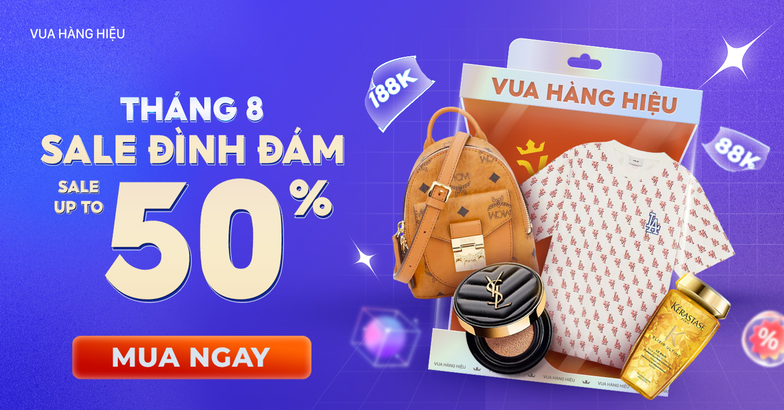 Vua Hàng Hiệu sale THáng 8